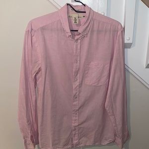 Men’s Medium pink H&M button down